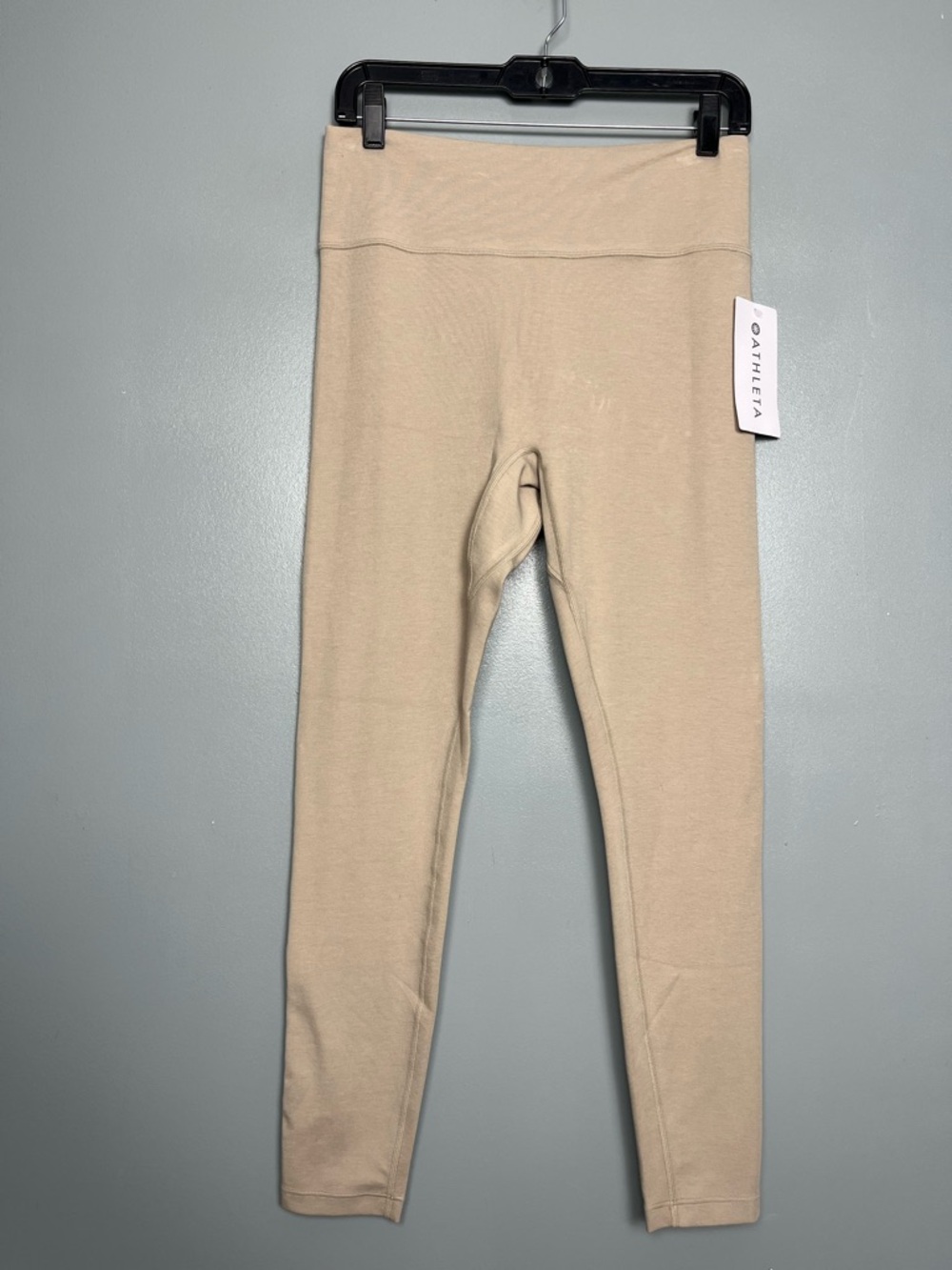 Athleta NWT Intuition Tight Active Legging Yoga Pilates Nude Ecru Women’s Size M
